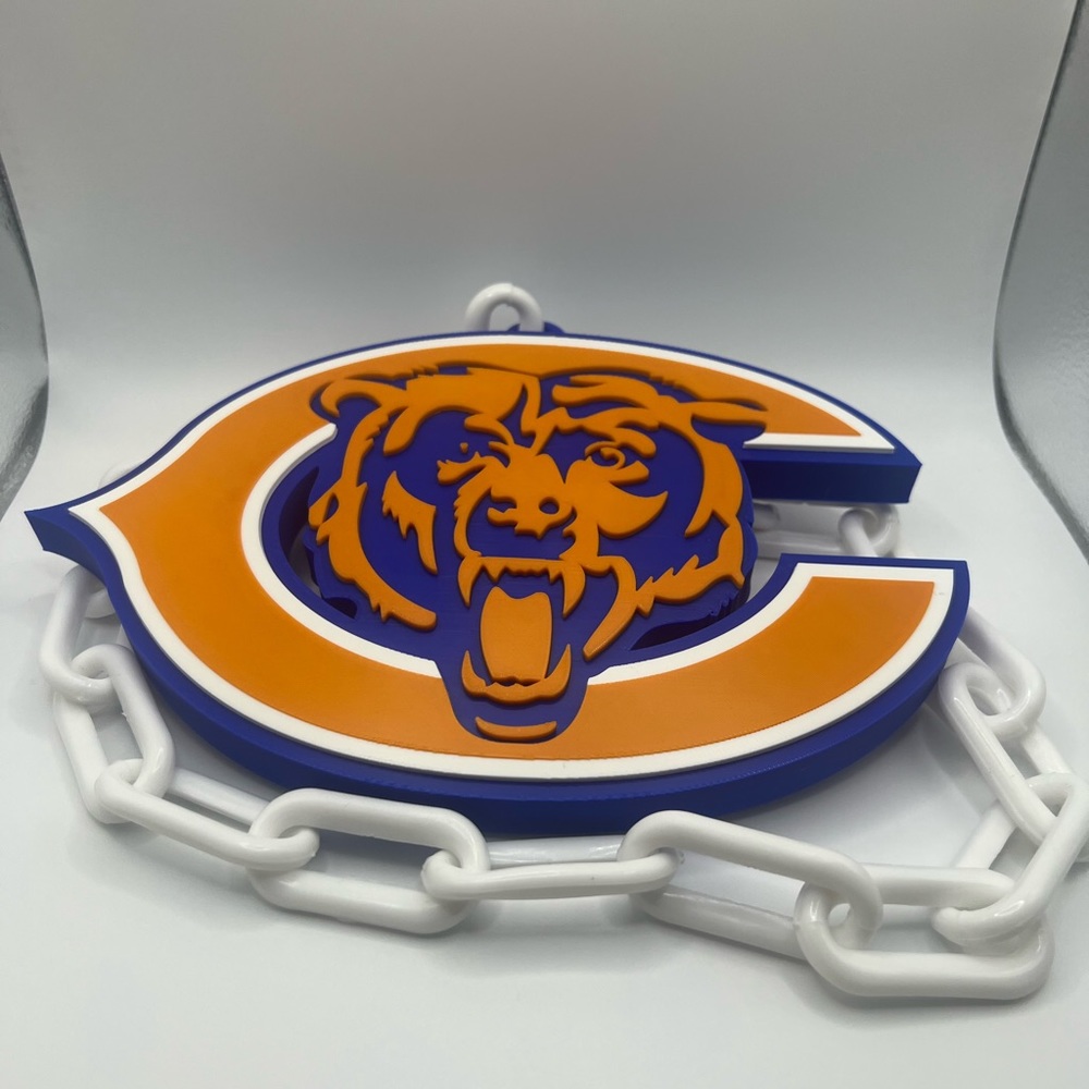 NFL Chicago Bears Fan Chain Necklace